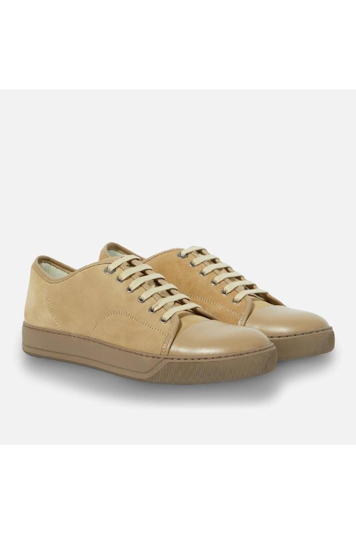 LANVIN랑방 남성 스니커즈 Lanvin DBB1 Leather And Suede Sneakers