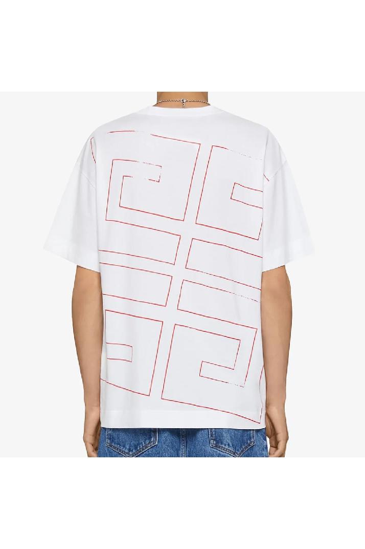 GIVENCHY지방시 남성 티셔츠 Givenchy 4G T-Shirt